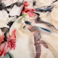 Wholesale prices unique design handmade lady silk scarf with many colors